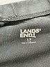 Lands' End 100% Cotton Solid Black Active Pants Size L (petite) - photo 7