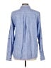 Lands' End Stripes Blue Long Sleeve Button-Down Shirt Size L (tall) - photo 2