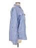Lands' End Stripes Blue Long Sleeve Button-Down Shirt Size L (tall) - photo 4