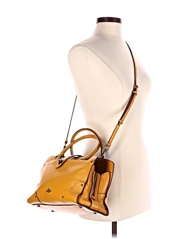 Coach Leather Satchel (view 2)