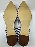 Southern Proper Stripes Blue Flats Size 8 1/2 - photo 5