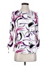 Perseption Concept Purple 3/4 Sleeve Blouse Size S - photo 1