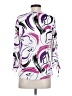 Perseption Concept Purple 3/4 Sleeve Blouse Size S - photo 2