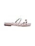 Marc Fisher LTD 100% Leather Ivory Sandals Size 8 1/2 - photo 1