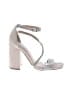 Steve Madden Silver Sandals Size 8 - photo 1