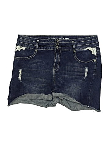 Hydraulic Denim Shorts (view 1)