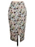 I Heart Ronson Print Silver Formal Skirt Size S - photo 2