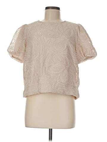 Adrianna Papell Short Sleeve Blouse (view 1)