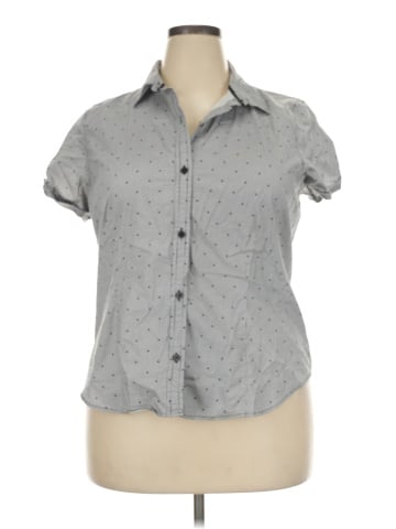 Liz Claiborne Short Sleeve Blouse (view 1)