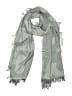 Tory Burch 100% Wool Gray Scarf One size - photo 1