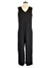 Cuddl Duds Solid Black Jumpsuit Size M - photo 1