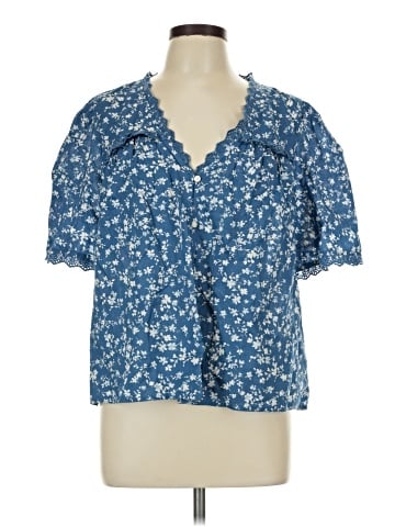 Gap Short Sleeve Blouse (view 1)