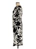 Connected Apparel Print Black Cocktail Dress Size 12 - photo 5