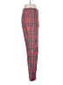 Boston Proper Plaid Red Casual Pants Size 8 - photo 4