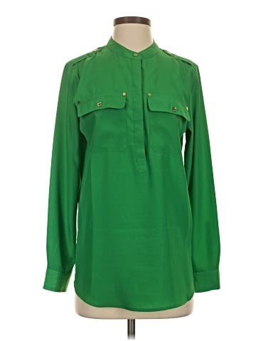 MICHAEL Michael Kors Long Sleeve Blouse (view 1)