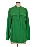 MICHAEL Michael Kors 100% Polyester Green Long Sleeve Blouse Size S - photo 1