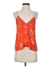 Sienna Sky 100% Polyester Orange Sleeveless Blouse Size S - photo 1
