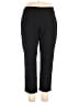 J.Jill Solid Black Active Pants Size 14 - photo 1