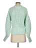 Zara Solid Green Pullover Sweater Size S - photo 1
