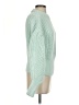 Zara Solid Green Pullover Sweater Size S - photo 4