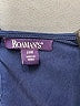 Roaman's 100% Polyester Blue Sleeveless Blouse Size 14W - photo 7