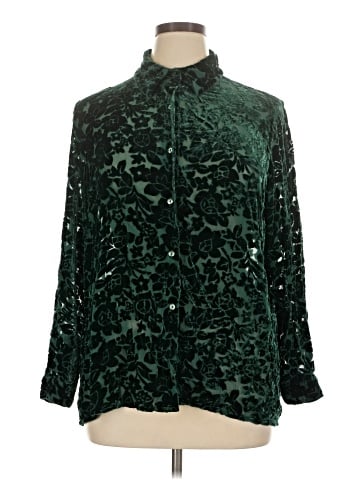 New York & Company Long Sleeve Blouse (view 1)