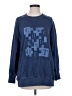 Aerie Graphic Blue Pullover Sweater Size XS - photo 1