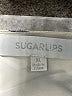 Sugarlips Silver Sleeveless Blouse Size XL - photo 7