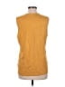 Max Studio 100% Cotton Yellow Sleeveless Blouse Size M - photo 2