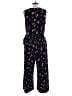 Kaileigh Floral Blue Jumpsuit Size XL - photo 2