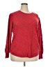 Chico's Chevron-herringbone Red Pullover Sweater Size XXL (4) - photo 1