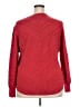 Chico's Chevron-herringbone Red Pullover Sweater Size XXL (4) - photo 2