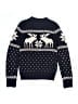 Abercrombie Print Blue Pullover Sweater Size L (kids) - photo 2