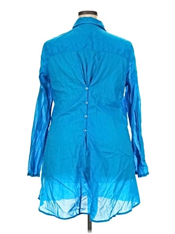 Lands' End Long Sleeve Button-Down Shirt (view 2)