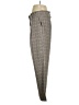 New Look Plaid Gray Tan Dress Pants Size 12 - photo 5
