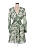 Max Studio Paisley Green Casual Dress Size M - photo 1