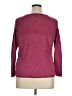Eileen Fisher 100% Linen Burgundy Pullover Sweater Size XL - photo 2