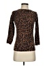 Talbots 100% Cashmere Animal Print Brown Cashmere Pullover Sweater Size XS - photo 1