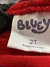 Bluey 100% Polyester Red Sweatshirt Size 2T - photo 3