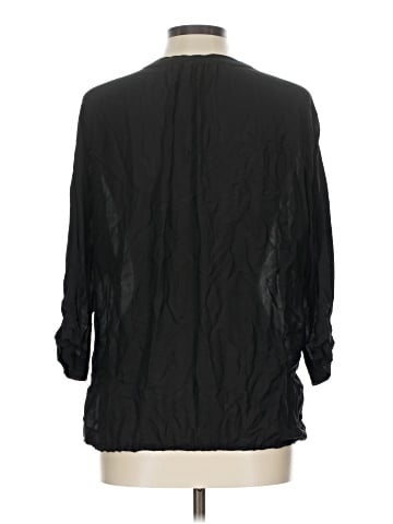 Joie 3/4 Sleeve Silk Top (view 2)