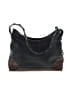 Brighton 100% Leather Color Block Brown Black Leather Hobo One size - photo 1