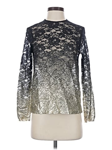 Topshop Long Sleeve Blouse (view 1)
