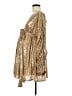 PrettyLittleThing 100% Polyester Gold Cocktail Dress Size 6 - photo 5