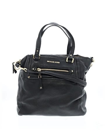 MICHAEL Michael Kors Leather Satchel (view 1)