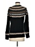 Talbots Fair Isle White Black Pullover Sweater Size XS - photo 2