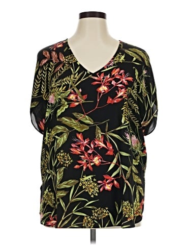 Philosophy Republic Clothing Short Sleeve Blouse (view 1)
