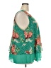 Torrid 100% Polyester Green Sleeveless Blouse Size 3X Plus (3) - photo 4