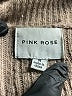 Pink Rose Brown Cardigan Size M - photo 7