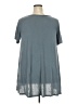 Janette Plus Gray Short Sleeve Top Size 3X - photo 2