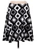 Before+Again Argyle Silver Casual Skirt Size M - photo 2
